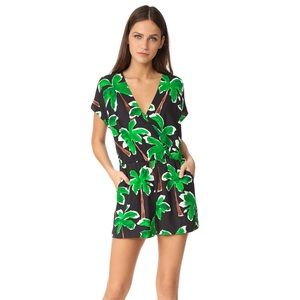 COOPER & ELLA “Esme” Tropical Palm Tree Romper
